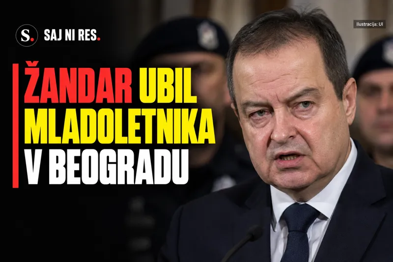Žandar ubil mladoletnika pred izraelskim veleposlaništvom v Beogradu, Srbija je zdaj v stanju rdečega alarma