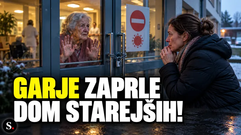 Pet stanovalcev, en srbec, nič obiskov: garje so zaprle dom starejših v Ribnici