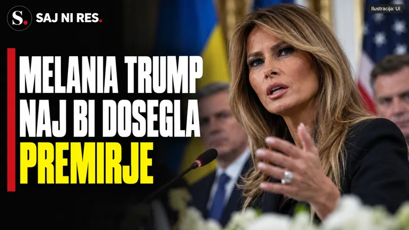 Melania Trump naj bi dosegla premirje v mestu, kjer je od 24.000 ljudi ostalo 2000