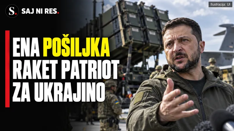 Ena pošiljka raket patriot za Ukrajino čaka le še na Hegsethov podpis