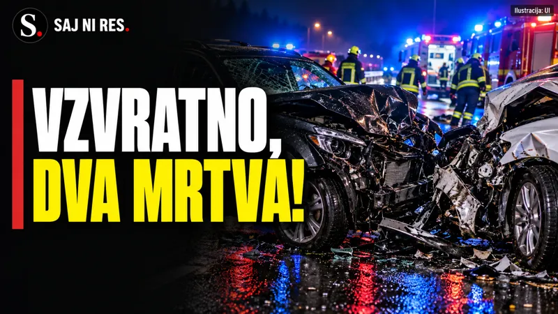 Dva mrtva na štajerski avtocesti: voznik je pri Lukovici ustavil in zapeljal vzvratno