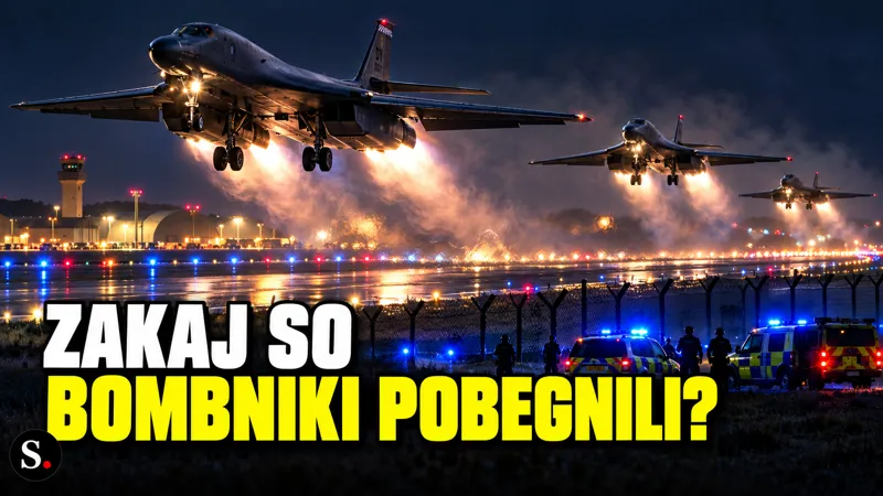 ZDA so čez noč spravile domov vse bombnike iz Anglije. Razloga nočejo povedati.