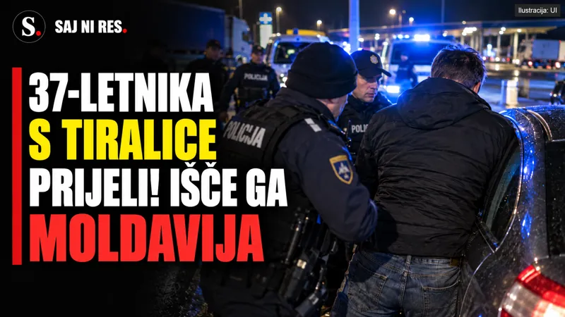 37-letnika, ki ga zaradi spolnih kaznivih dejanj išče Moldavija, so prijeli na Ravbarkomandi