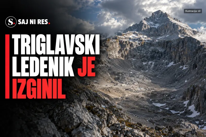Ledenika pod Triglavom ni več: 14 hektarjev leta 1946, danes nič
