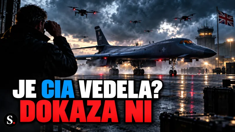 CIA naj bi izvedela za napad z droni na oporišče. Dokaza ni, objave z X pa krožijo.
