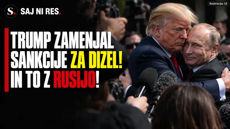Trump je dva dni pred začetkom njihove veljavnosti odpravil sankcije proti Rusiji v zameno za dizel