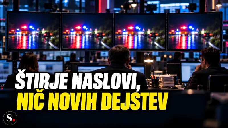 Pešec je umrl pri Ajdovščini. Štirje mediji, ena poved.