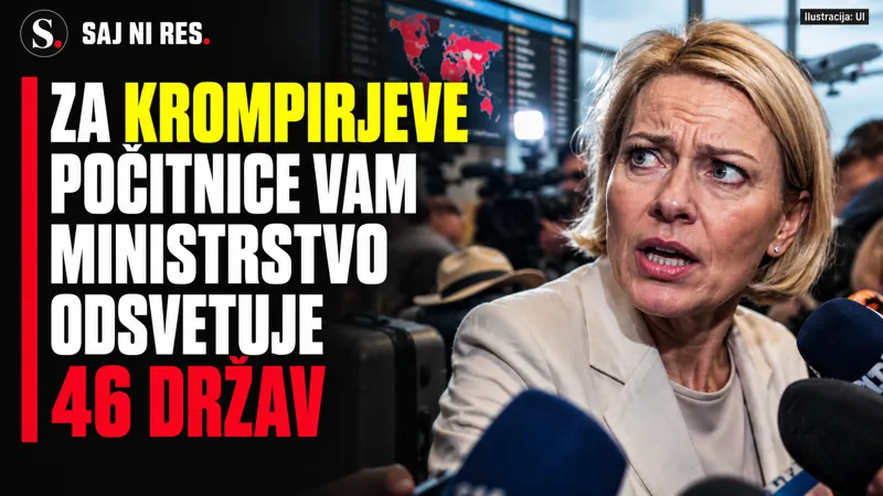 Za krompirjeve počitnice vam ministrstvo odsvetuje potovanja v 46 držav, tudi v Emirate in na Kubo