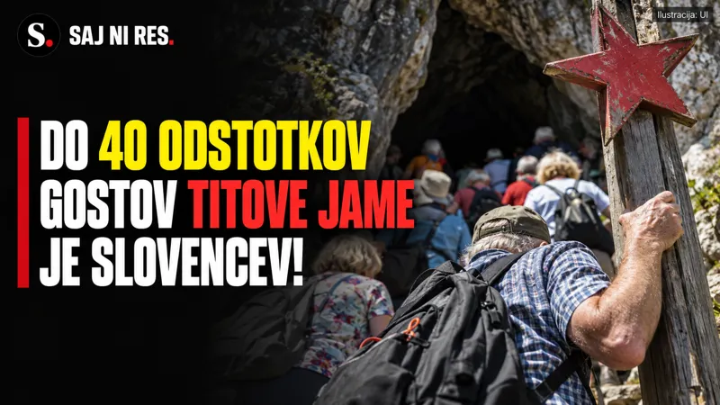 Slovenci predstavljajo do 40 odstotkov obiskovalcev Titove jame v Drvarju