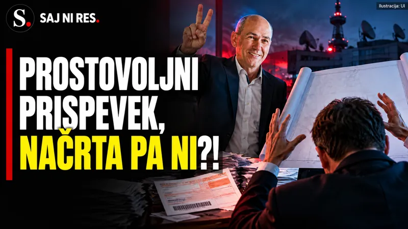 Janša napovedal prostovoljni RTV-prispevek, SDS pa ne ve, kako bi to izpeljala